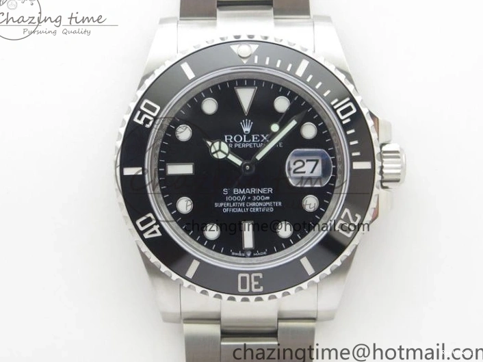 1218 Submariner 41mm 126610 LN Black Ceramic 904L Steel VVSF 1:1 Best Edition A NewStyle 2494